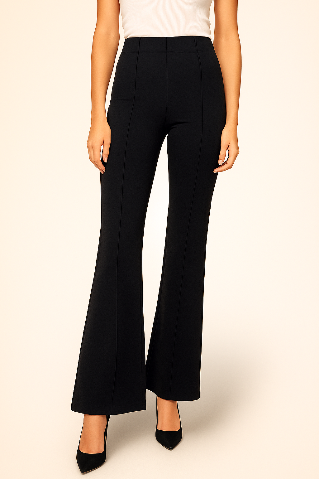 Trendy retro women trouser