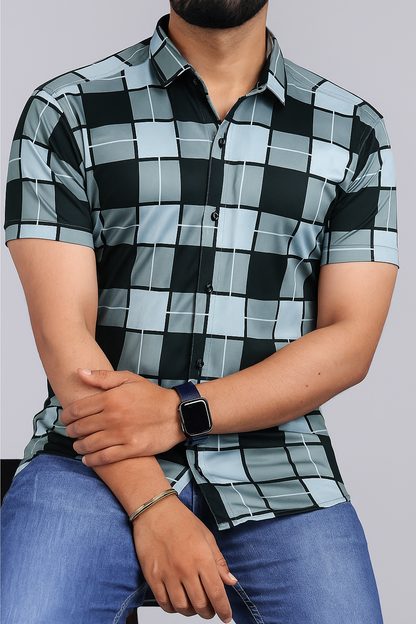 Men's Checked Regular Multicolor Shirts