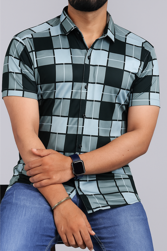 Men's Checked Regular Multicolor Shirts