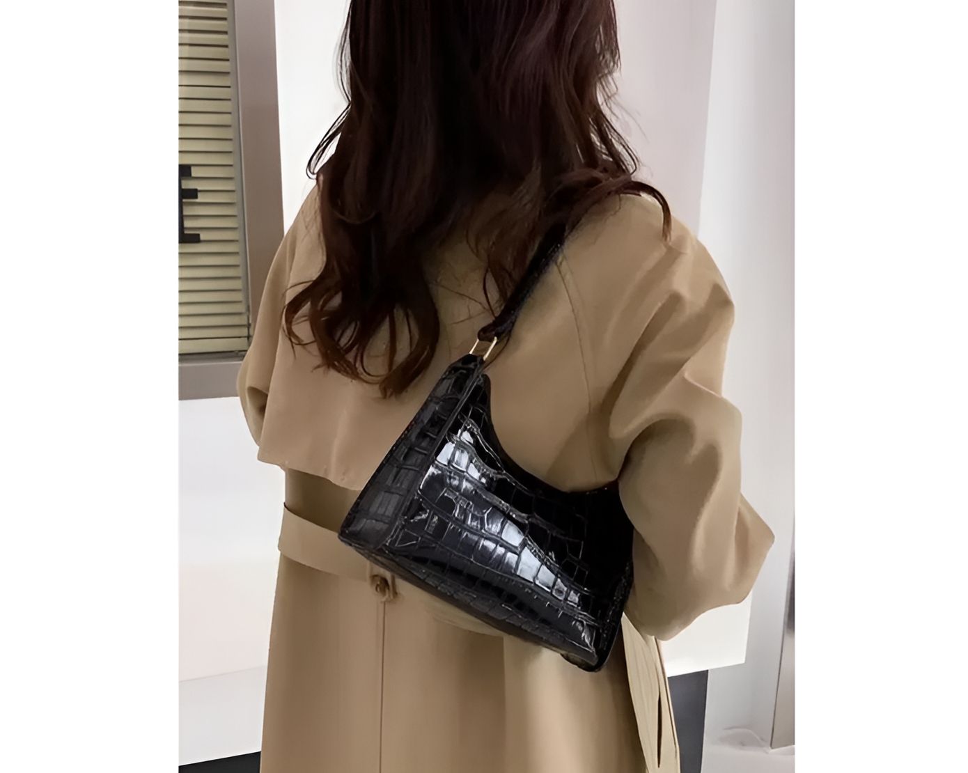 Stylish Textured Sling Bag for Women & Girls – Faux Leather