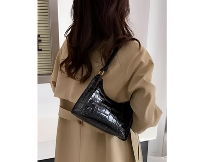 Stylish Textured Sling Bag for Women & Girls – Faux Leather