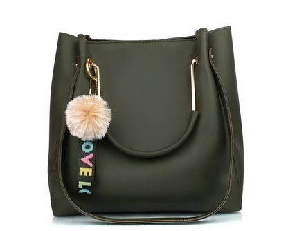 Daniel Clark 3-in-1 Handbag Combo – Handbag, Sling & Clutch